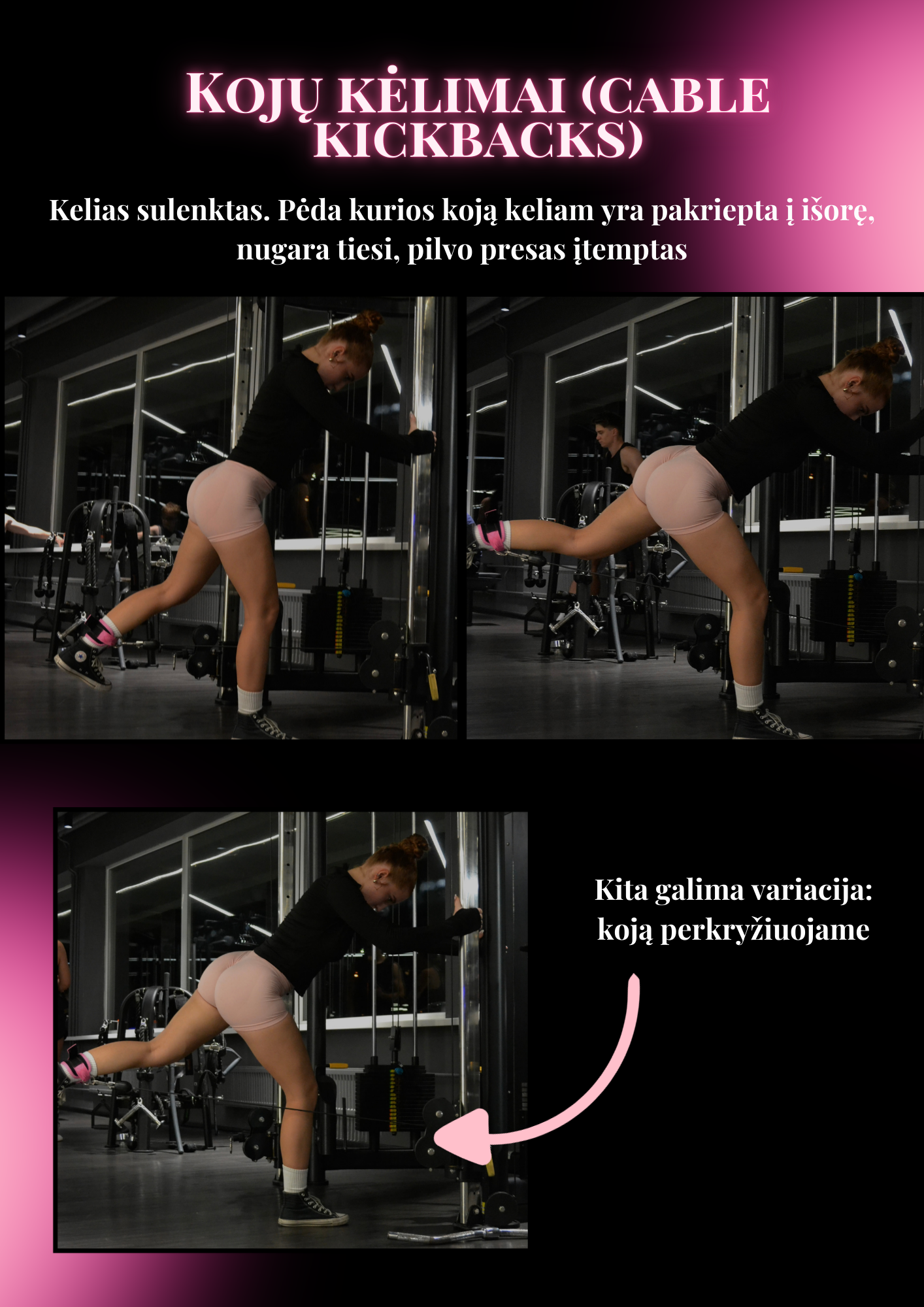 Ilze.trep Sporto gidas+8 savaičių sporto programa, fokusuota į sėdmenis